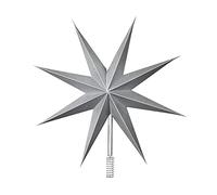 Broste Copenhagen 70080391 Top Star Dentelle de Noël en Papier Argenté 30 cm