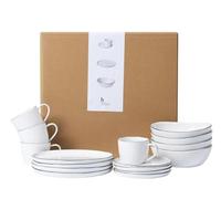 Broste Copenhagen 80019732 Salt Service petit-déjeuner en céramique Blanc