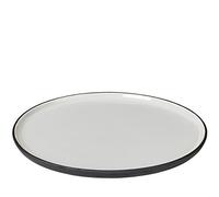 Broste Copenhagen Assiette à dessert en faïence Marron/blanc 14531561