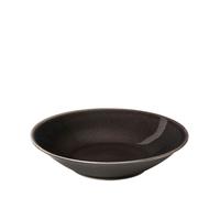 Broste Copenhagen Assiette à soupe Nordic Coal 22,5 cm Céramique charcoal