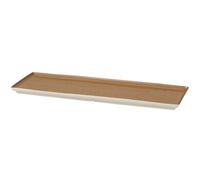 Broste Copenhagen Assiette Eli 12x34 cm Caramel brown