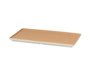 Broste Copenhagen Assiette Eli 15x26 cm Matte soft light camel