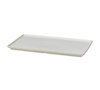 Broste Copenhagen Assiette Eli 15x26 cm Matte soft light grey