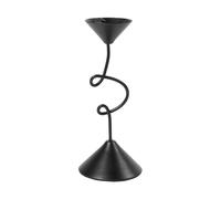 Broste Copenhagen Bougeoir Selma 19.5 cm Black