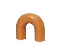 Broste Copenhagen Bougie Bend 14.5x16.5 cm Honey gold