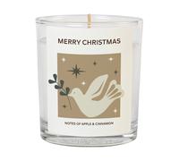 Broste Copenhagen Bougie parfumée Merry Christmas 32 h White