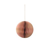 Broste Copenhagen Boule en papier - Rose - 13 x 13 cm - 70080425