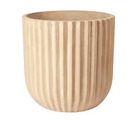 Broste Copenhagen Cache-pot Fiber Ø50 cm Antique beige