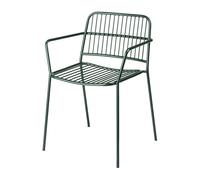 Broste Copenhagen Chaise à accoudoirs Eden Forest green