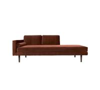 Broste Copenhagen Chaise longue Wind caramel cafe (rouge)