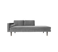 Broste Copenhagen Chaise longue Wind drizzle (gris)