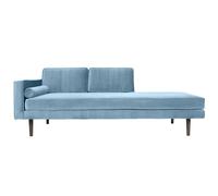 Broste Copenhagen Chaise longue Wind Pastel blue (bleu)