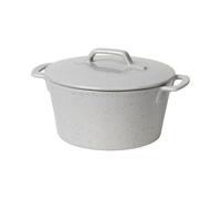 Broste Copenhagen Cocotte Hasle 19x23.5 cm Light grey granite