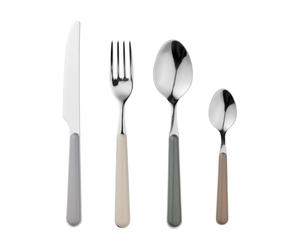 Broste Copenhagen Ensemble de couverts Marstal. 8 pièces Grey tones