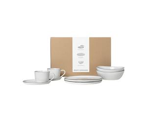 Broste Copenhagen Ensemble petit-déjeuner Nordic Salt pour deux 6 pièces