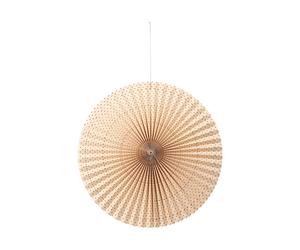 Broste Copenhagen Étoile de l'avent rosace Stella L Ø60 cm Natural-pompeian red