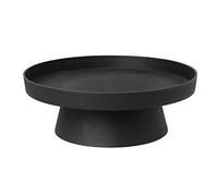 Broste Copenhagen Holger 71177622 Plaque de Bougie en Aluminium Noir 35 x 35 x 12 cm