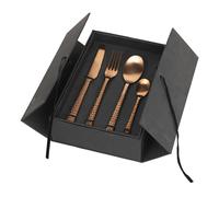 Broste Copenhagen Hune couverts 16 pcs Copper hammered