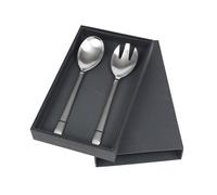 Broste Copenhagen Hune couverts à salade lot de 2 Satiné brossé