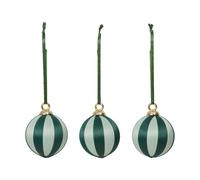 Broste Copenhagen Joy boule de Noël Deep Forest-Light Sage