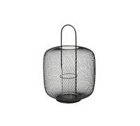broste Copenhagen Lanterne au Sol en métal Noir 48 x 33,5 cm