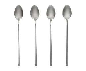 Broste Copenhagen Longue cuillère Sletten Lot de 4 Full satin forged