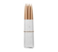 Broste Copenhagen Lot de 10 bougies anciennes trempées Broste Copenhagen Noix de Grenoble