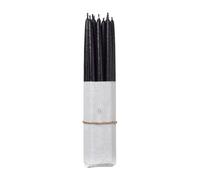 Broste Copenhagen Lot de 10 bougies anciennes trempées Broste Copenhagen Simply black