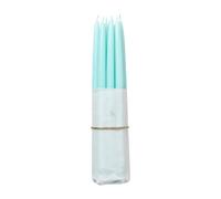 Broste Copenhagen Lot de 10 bougies anciennes trempées Broste Copenhagen Vert menthe