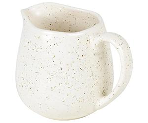 Broste Copenhagen Nordic 14533426 Pot à lait Vanilla en grès unique, passe au lave-vaisselle, au micro-ondes, capacité 0,03 l, dimensions : 12 x 8,5, 14533426