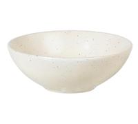 broste Copenhagen Nordic Vanilla 14533412 Saladier en grès 17 cm