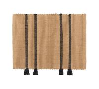 Broste Copenhagen Paillasson Ezra 50x70 cm Natural-black