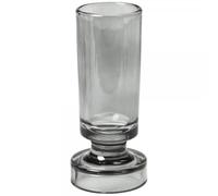 broste Copenhagen Petra Vase en Verre Gris 14 cm