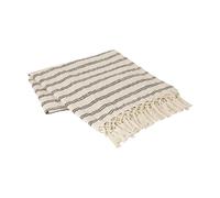 Broste Copenhagen Plaid Elly 130x160 cm Black-natural