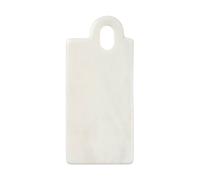 Broste Copenhagen Planche à découper Olina 14x31 cm White marble