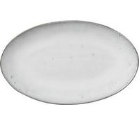 Broste Copenhagen plat de service Nordic Sand 13,6 x 22 cm faïence sable