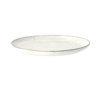 Broste Copenhagen Plat de service oval Nordic Sand 26.5x35.5 cm