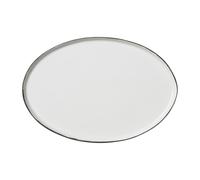 Broste Copenhagen Plat oval Esrum 26.5x39 cm Ivory-grey