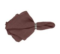 Broste Copenhagen Serviette Gracie - aubergine