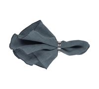 Broste Copenhagen Serviette Gracie - bleu pétrole