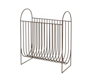 Broste Copenhagen Support pour magazines Maggie Puce aubergine