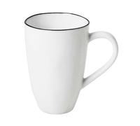 Broste Copenhagen Tasse à anse Salt 300ml Porcelaine blanche