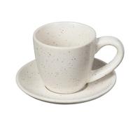 Broste Copenhagen Tasse à espresso avec soucoupe Nordic Vanilla 5 ream