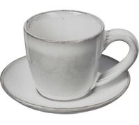 Broste Copenhagen Tasse et soucoupe Nordic Sand 150 ml faïence sable