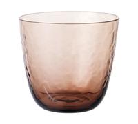 Broste Copenhagen Tumbler Hammered 15 cl Marron