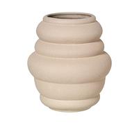 broste Copenhagen Ursula 14560030 Cache-Pot en faïence Taupe 17,6 x 20 cm