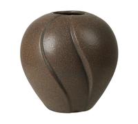 Broste Copenhagen Vase en plomb Ø25x25 cm Antique brown