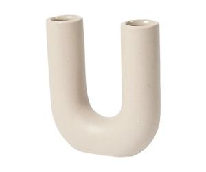 Broste Copenhagen Vase Hector U Ø16 cm Dove grey
