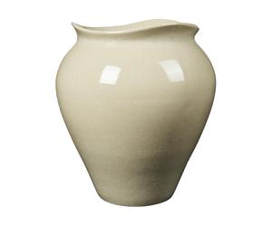 Broste Copenhagen Vase sur pied Florentina XL 57 cm Beige