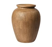 Broste Copenhagen Vase Uma Rustic light brown. 30 cm